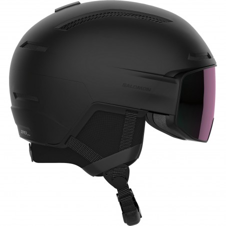 copy of Kask narciarski Salomon DRIVER Black/Red Accent/Solar 2021